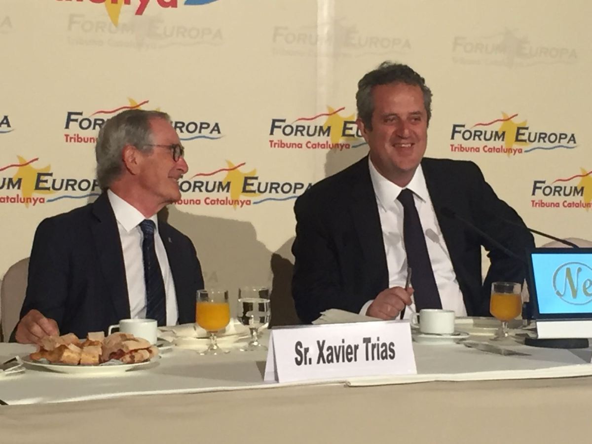 Intervenció de Joaquim Forn al Fòrum Europa. Tribuna&nbsp;Catalunya.