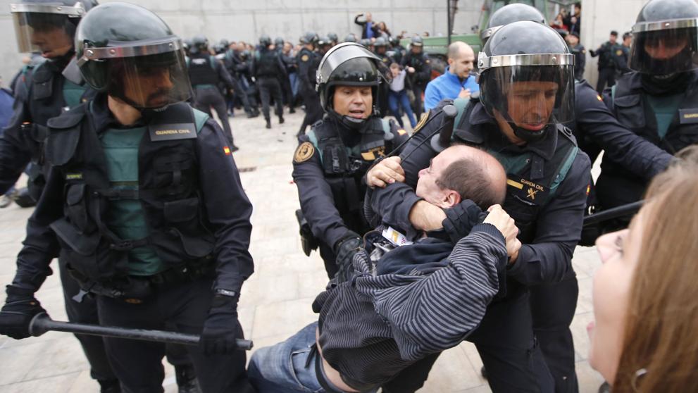 Trias porta a votació del Ple la condemna de la repressió policial l’1-O i la petició de dimissió de Rajoy, Zoido, Millo i Pérez de los&nbsp;Cobos