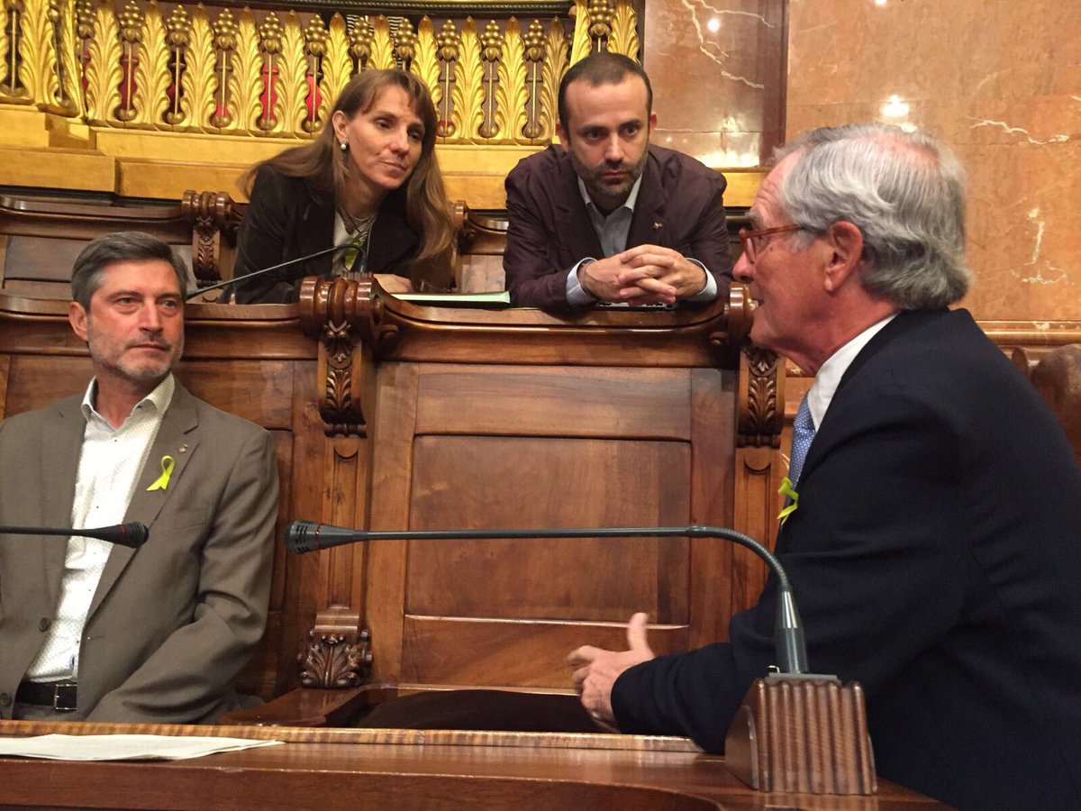 Xavier Trias demana a Ada Colau que expliqui a les capitals d’Europa que el que passa Catalunya és&nbsp;inadmissible